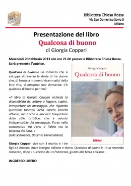 Locandina - Giorgia Coppari-Milano