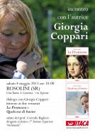 Giorgia Coppari presenta i suoi due romanzi a Rosolini (SR)