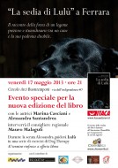 “La sedia di Lulù” - Evento speciale a Ferrara per la nuova edizione
