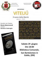 Presentazione del romanzo "Viteliu" a San Bartolomeo in Galdo