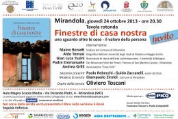 Convegno “Finestre di casa nostra” - Mirandola 24 ottobre 2013