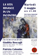 LECCO, "La vita rinasce in un incontro"  - Incontro con Giuditta Boscagli e Patrizia Colombo