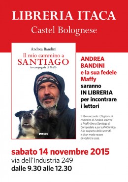 Andrea Bandini e Maffy incontrano i lettori nella Libreria Itaca - 14.11.2015