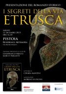 I segreti della via etrusca - presentazione a Pistoia 12.12.2015