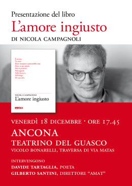 “L'amore ingiusto” - presentazione - Ancona 18.12.2015