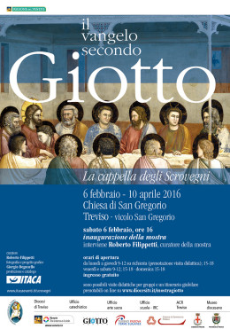 La mostra "Il vangelo secondo Giotto" a Treviso