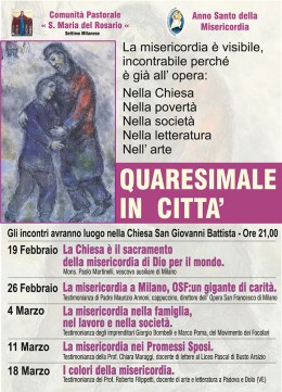 I colori della Misericordia - Roberto Filippetti a Settimo Milanese (MI) - 18.3.2016