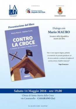 "Contro la croce" presentazione a Casarano - 14.5.2016