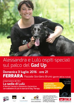 "La sedia di Lulù" - presentazione a Ferrara - 03.7.2016