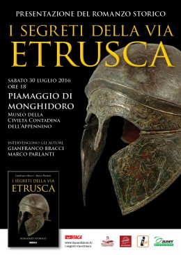 "I segreti della via etrusca": presentazione a Piamaggio di Monghidoro (BO)