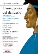 "Dante, poeta del desiderio" - 3° ciclo di conversazioni di Franco Nembrini - Il Paradiso