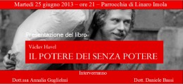 Presentazione a Imola del libro “Il potere dei senza potere“
