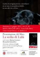 Presentazione del libro “La sedia di Lulù” alla Festa della Birra a Sesto Imolese