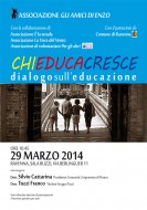 Convegno “Chi educa cresce” 2014