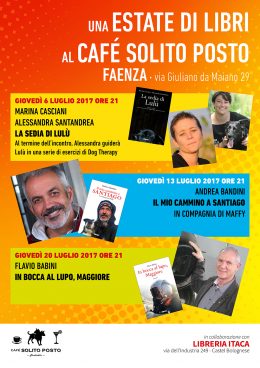 Cafe Solito Posto locandina estate 2017