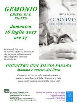 Giacomo presentazione Gemonio 2017