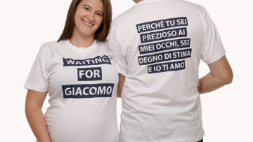 Silvia Fasana con il marito