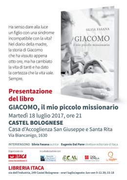 Giacomo il mio piccolo missionario presentazione CASTEL BOLOGNESE 18-07-2017