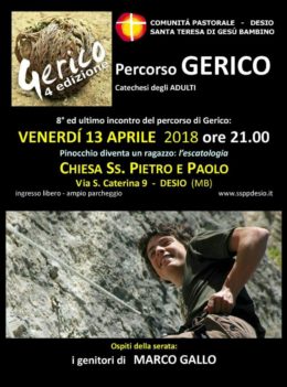 "Marco Gallo" - Testimonianza dei genitori a Desio - 13 aprile 2018