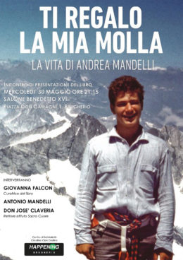 "Ti regalo la mia molla" - Presentazione del libro di Andrea Mandelli a Brugherio - 30 maggio 2018