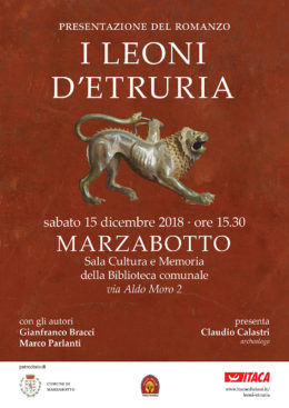 I leoni d'Etruria - presentazione a Marzabotto - 15 dicembre 2018