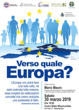 Verso quale Europa - Incontro con Mario Mauro - Abbiategrasso 30 marzo