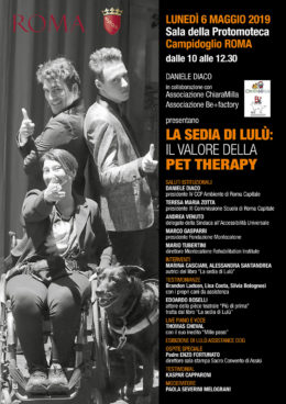 La sedia di Lulù in Campidoglio - 6 maggio 2019