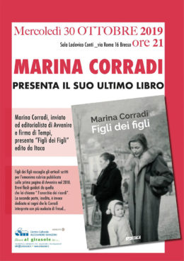 Figli dei figli - Marina Corradi presenta il suo libro a Bresso - 30 ottobre 2019
