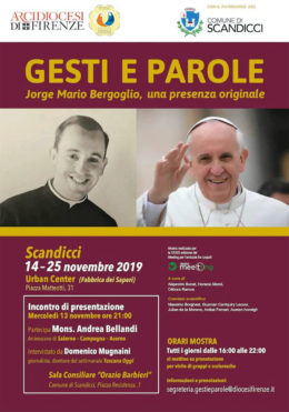 Jorge Mario Bergoglio, una presenza originale - Presentazione - Scandicci 13-11-2019