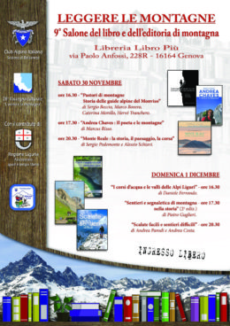 "Andrea Chaves. Il poeta e le montagne" - Presentazione al 9° Salone del libro e dell'editoria di montagna - Genova 30.11.2019