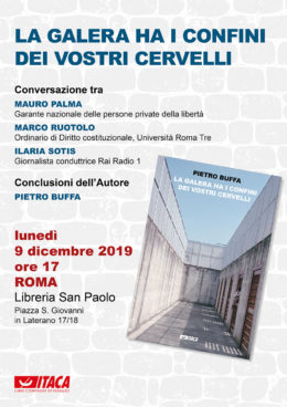 La galera ha i confini dei vostri cervelli -  Presentazione a ROMA 9-12-2019