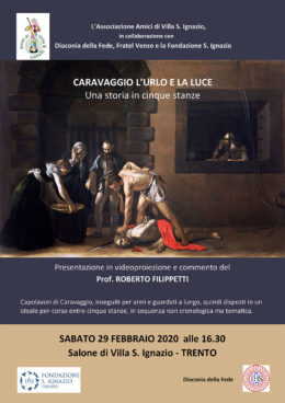 Caravaggio. L'urlo e la luce - Incontro con Roberto Filippetti - Trento 29 febbraio 2020