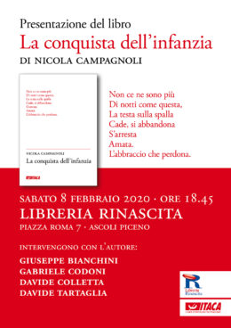 La conquista dell'infanzia di Nicola Campagnoli - Ascoli Piceno 8 febbraio 2020