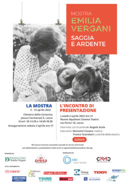 Emilia Vergani. Saggia e ardente - Mostra a Lecco dal 2 al 10 aprile 2022