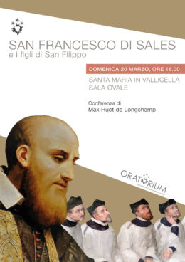 San Francesco di Sales - Conferenza di Max Huot de Longchamp - Roma 20 marzo 2022