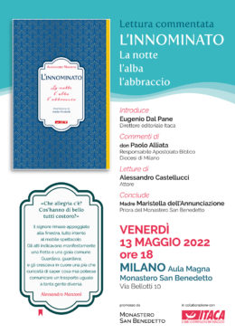 "L'innominato" - Lettura commentata al Monastero San Benedetto di Milano - 13 maggio 2022