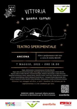 "Vittoria" di Giorgia Coppari - Film e performance dal vivo - Ancona 7 maggio 2022