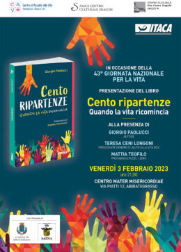 "Cento ripartenze" - Presentazione ad Abbiategrasso - 3 febbraio 2023