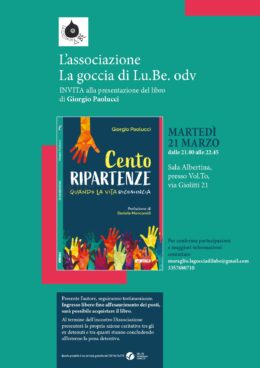 "Cento ripartenze" - Presentazione a Torino 21 marzo 2023