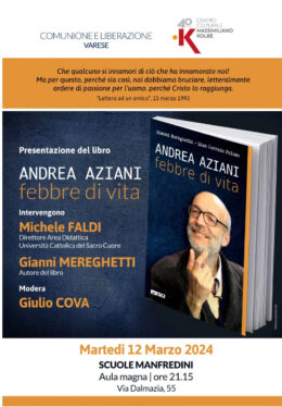 Andrea Aziani - presentazione a Varese 12 marzo